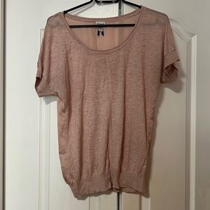 Blush pink Dynamite Top Size Large